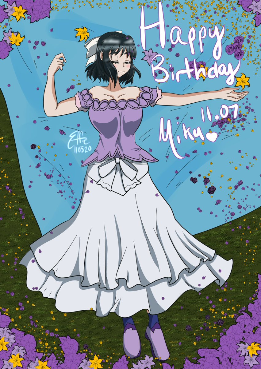 Effie Happy Birthday Kohinata Miku May The Future Shine Brightly Symphogear 小日向未来生誕祭 小日向未来生誕祭
