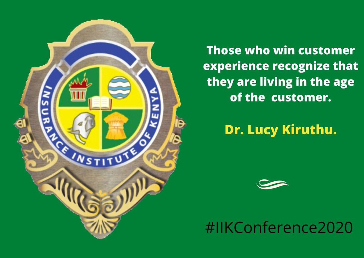 iik_kenya's tweet photo. Those who win customer experience recognize that they are living in the age of the  customer #IIKConference2020 @KiruthuLucy https://t.co/eyBUnUY4DT