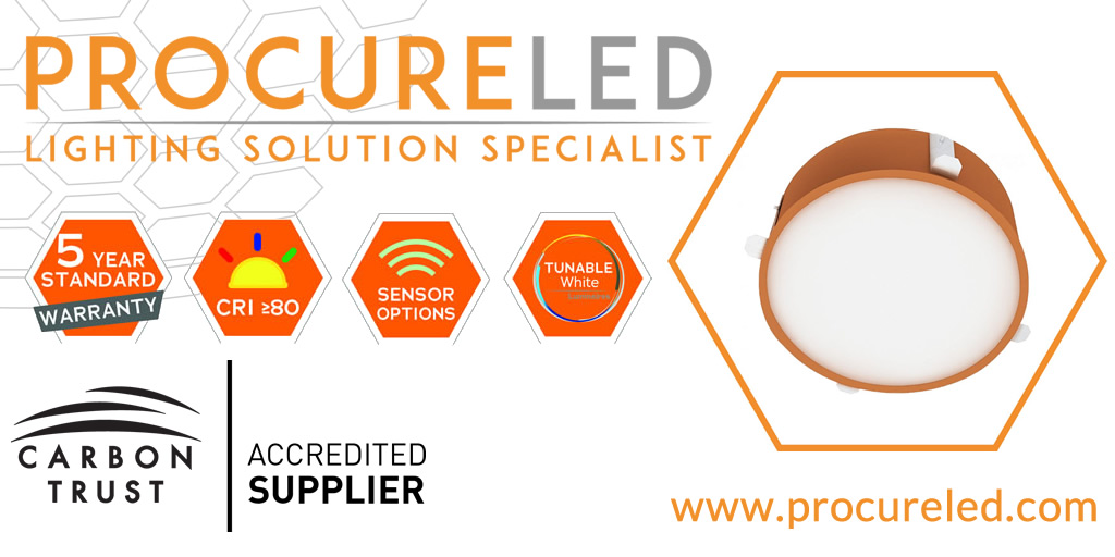 ProcureLED's tweet image. Alexios is a recessed fitting which has a body that can be customised with any RAL colour. Perfect for offices, schools and hospital applications and available in Tuneable white 2700 – 6500K.

Read more about this product procureled.com/alexios-led
#Lighting #LED