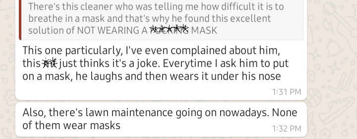 theanirudhvirdi's tweet photo. When @MAHE_Manipal officials can't even ensure workers wearing a mask, how can they "assure that the campus is safe for students' stay"?
Moreover social distancing is impossible while having meals at FC.

Take a look at what a student currently staying at the hostel has to say. https://t.co/BLwZzcqIDg