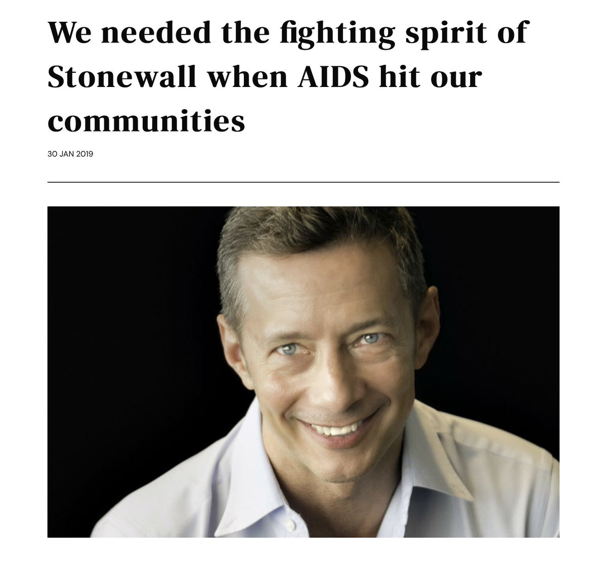 We see this thinking rearing its head again now, with support for LGBT rights being seen as ‘political’ and attacks on trans people being ramped up.We should not have to debate our right to exist.Don’t just get angry. Get organised. https://www.gaystarnews.com/article/matthew-hodson-stonewall/