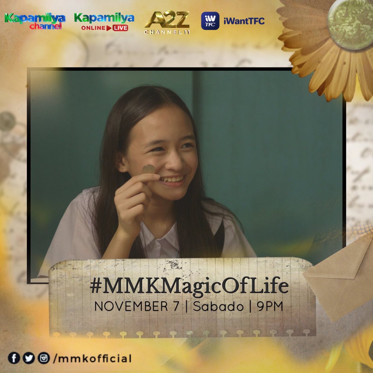 MMKOfficial's tweet photo. Bata pa lamang si Rosela nang siya ay mahilig at natutong mag-magic tricks!
Balikan ang kwento ng buhay ni Rosela bukas sa #MMKMagicOfLife โ9PM sa Kapamilya Channel, Kapamilya Online Live, iWant TFC at 8:45PM sa A2Z Channel 11. https://t.co/Z78SVnIB2F