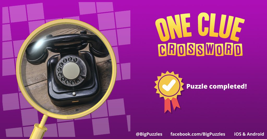 SecureTeam's tweet photo. I completed a puzzle in One Clue Crossword. Play now for free!
https://t.co/UfzKP81MjA #OneClueCrossword https://t.co/liv2byN4f4