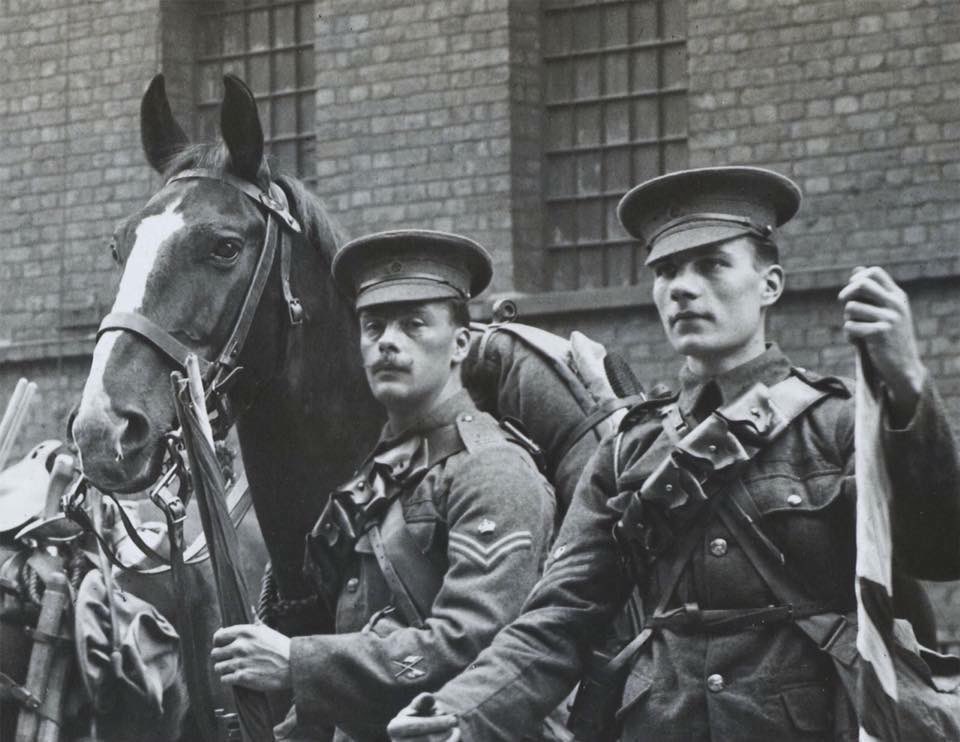 On this day 106 years ago the 7th (Household) Cavalry Brigade were called in to support 4th Guards Brigade near Zillebeke. They dismounted and took back the contested ground with a series of spirited bayonet charges.They will not be forgotten.We will remember them.