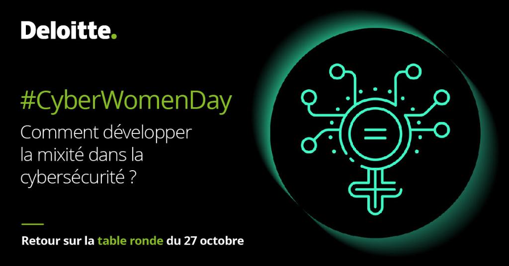 🔁 Retour sur le #CyberWomenDay, organisé par <a href="/CEFCYS_Officiel/">CEFCYS</a> visant à valoriser les #femmes travaillant dans le domaine de la #cybersécurité.

Retrouvez les détails de la table ronde sur la #mixité, à laquelle Deloitte a participé 👉 deloi.tt/38ivpZg

#WomenInTech