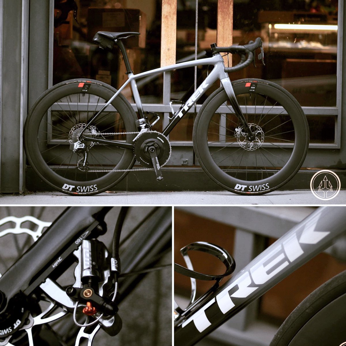 minkolin's tweet photo. What a fantacy bike~~ Front with 4-Pisotn GT-F, and the rear with dual-piston F1
#forged_aluminium #juintech #trek #138g #4piston #2piston #GTF https://t.co/23S2kg5DT8