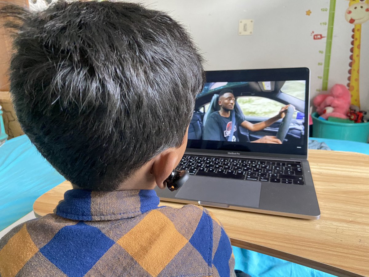 sunkarapankaj's tweet photo. @MKBHD your @Porsche Taycan review is engaging to my 4y old son, he enjoyed it. Thanks. https://t.co/T0tTcMDGqd