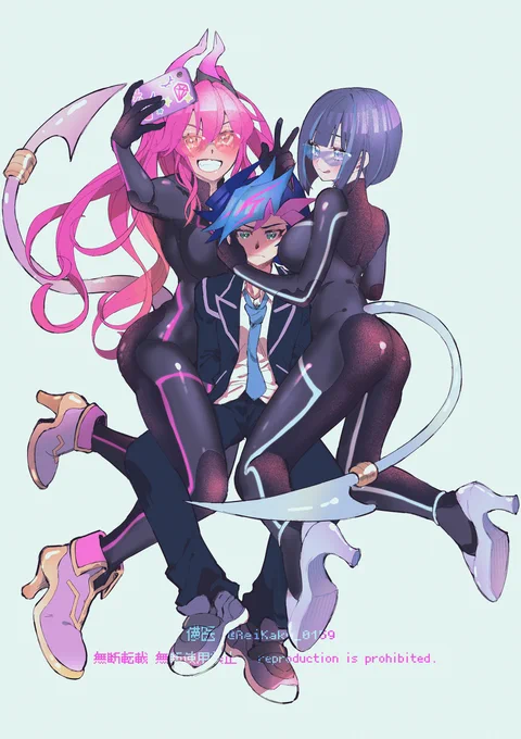 Evil★Twinsに捕まってしまった藤木遊作 #遊戯王 #遊戯王OCG https://t.co/GaAaEpWuZe 