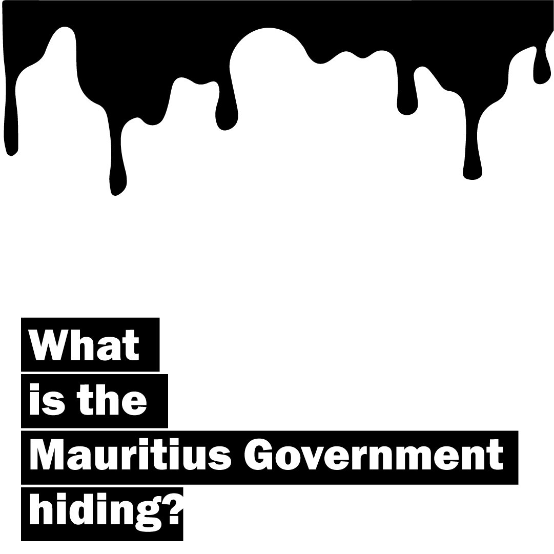 AmejaP's tweet photo. WE DESERVE ANSWERS!
3 months later, and justice still hasn’t been done! Mauritians will suffer the consequences of this oil spill for years to come. Call on @GovMauritius to reveal all that it is hiding, to ensure such a disaster never happens again. 
#MauritiusOilSpill https://t.co/eLhKcZPcID