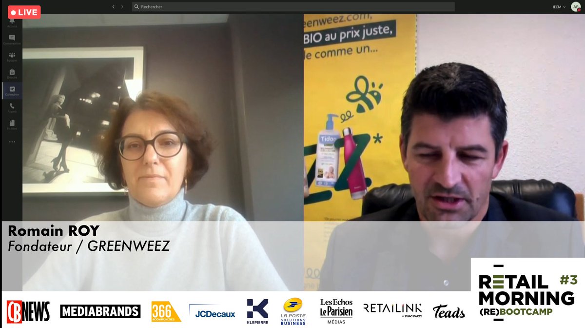 « La RSE pour La Redoute est une stratégie en place depuis plus de 10 ans avec 4 piliers : l’innovation responsable, la sincérité envers nos clients, le territoire et la dimension humaine. » <a href="/Nathalie_Balla/">Nathalie Balla</a>, <a href="/LaRedouteFr/">La Redoute</a> #RetailMorning20