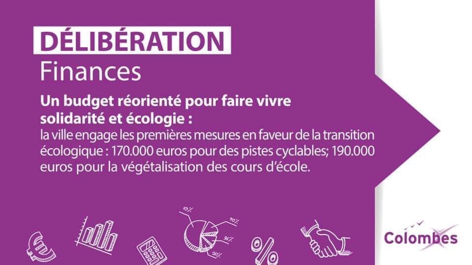 v_narbonnais's tweet photo. Hier soir en #CMColombes nous avons voté POUR un #BudgetModificatif2020 de combat pour faire vivre les #solidarités et l'#écologie à #Colombes face à une droite amère qui s'y est opposée. Il est important que les Colombiens sachent qui agit réellement sur ces sujets là ⤵️ https://t.co/ZQhO7XJzj6