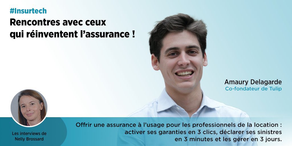 nelbro's tweet photo. 🎤Interview d’ Amaury Delagarde Co-fondateur de @MyTulip_io
Offrir une assurance à l’usage pour les professionnels de la location :
activer ses garanties en 3 clics, déclarer ses sinistres en 3 minutes et les gérer en 3 jours
https://t.co/efB2unfVJe
#Insurtech #StartUp https://t.co/vEO0nKums5