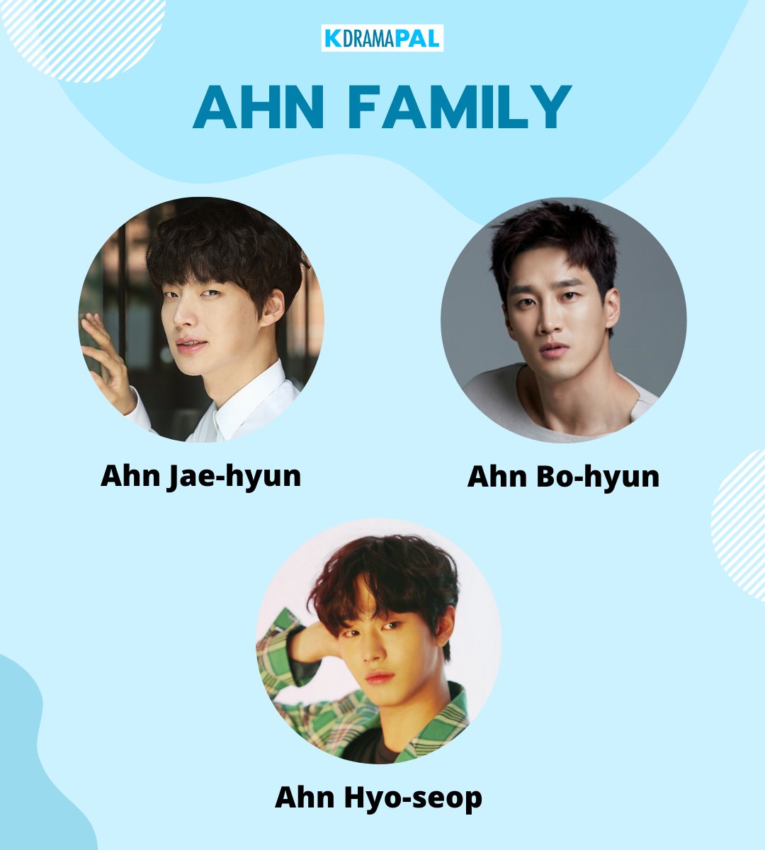 K-DRAMA POLL: You can only quarantine with one  #Kdrama family, which one will you pick?  < A THREAD > #AhnJaeHyun #AhnBoHyun #AhnHyoSeop