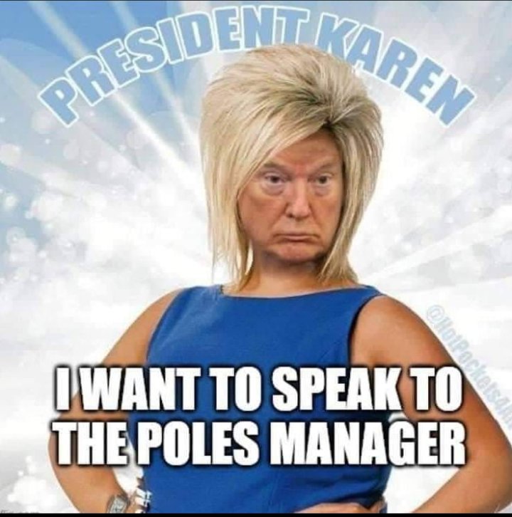 Daysha171's tweet photo. Like #omg #president Trump L👀Ks really Good He should most Def #transition 
 N😸W All The Donald needs is some #BOTOX in his cheeks, under his eyes neck and forehead. Trump could most def walk the #Runway #PresidentKaren 🤣
 #everyVotecounts #Decision2020 / #Voterecount https://t.co/3lrJvaNzwm