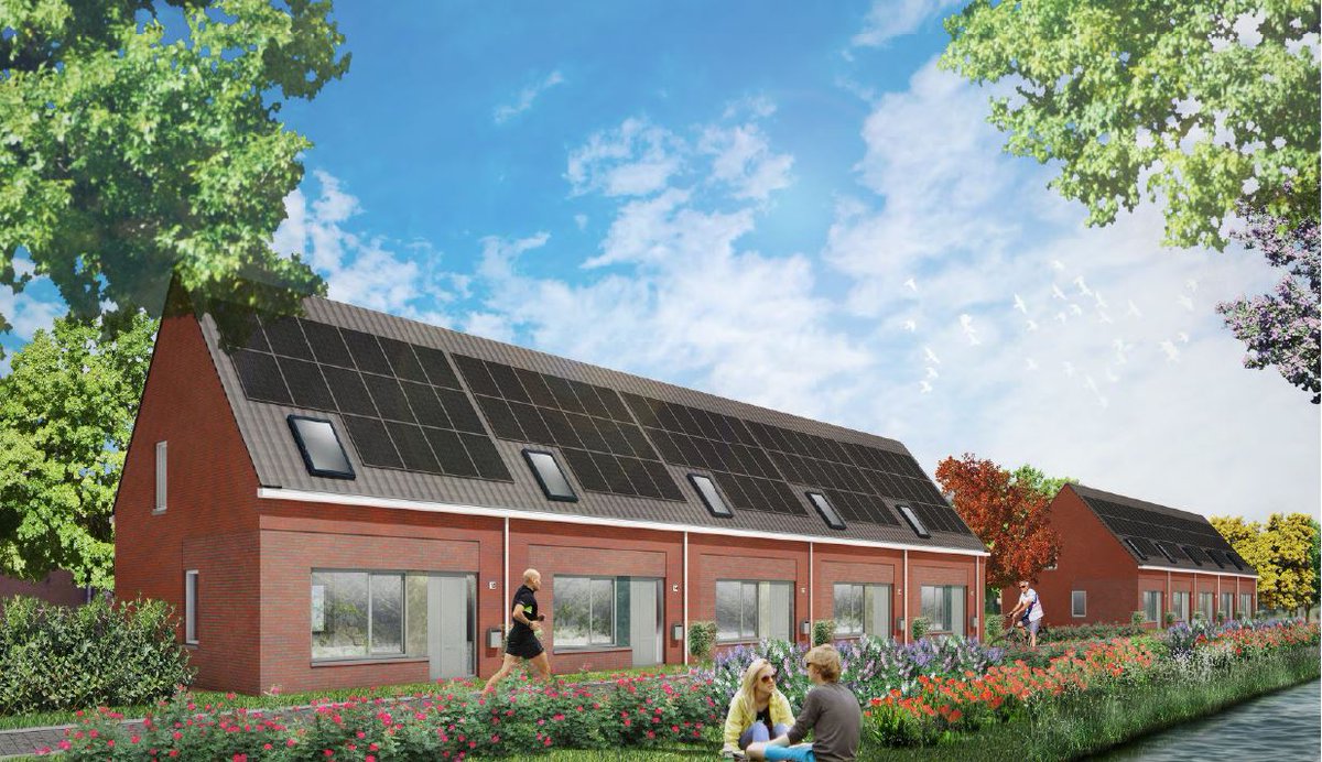 WoldWaard's tweet image. Wat een prachtig weer om te slopen. In #Aduard vervangen we 16 verouderde woningen door 15 nieuwe Nul-Op-de-Meter woningen. Aan de Albert Harkemaweg. 
Het plan is dat @Plegt_Vos in februari start met de #nieuwbouw. 
#nulopdemeter #verduurzaming #westerkwartier #wonendoenwesamen