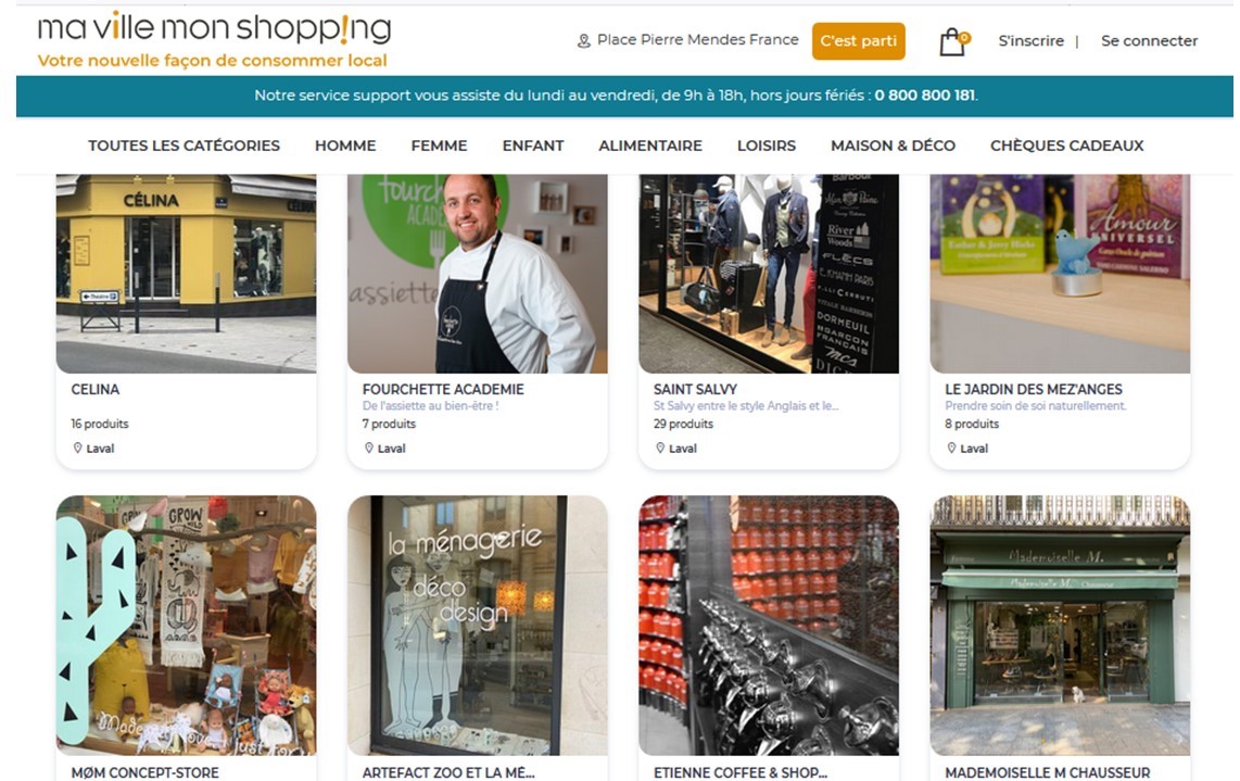 200 commerces de <a href="/lamayenne/">La Mayenne, le Département</a> inscrits et proposant leurs produits sur mavillemonshopping.fr <a href="/mavillemonshop/">mavillemonshopping</a> 
Progression de 83% en une semaine. Vente en ligne, Click &amp; Collect, Visibilité. On lâche rien #SoutenonsNosCommerçants <a href="/CCIMayenne/">CCIMayenne</a> <a href="/ccifrance/">CCI France 🇫🇷🇪🇺</a> <a href="/ccipdl/">CCIPaysdelaLoire</a>