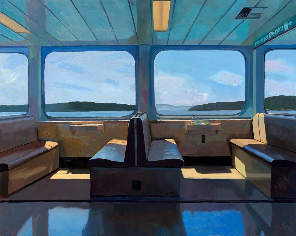 PaintingColleg's tweet photo. The artist Dmitri Cavander https://t.co/4XVyGXb5a1