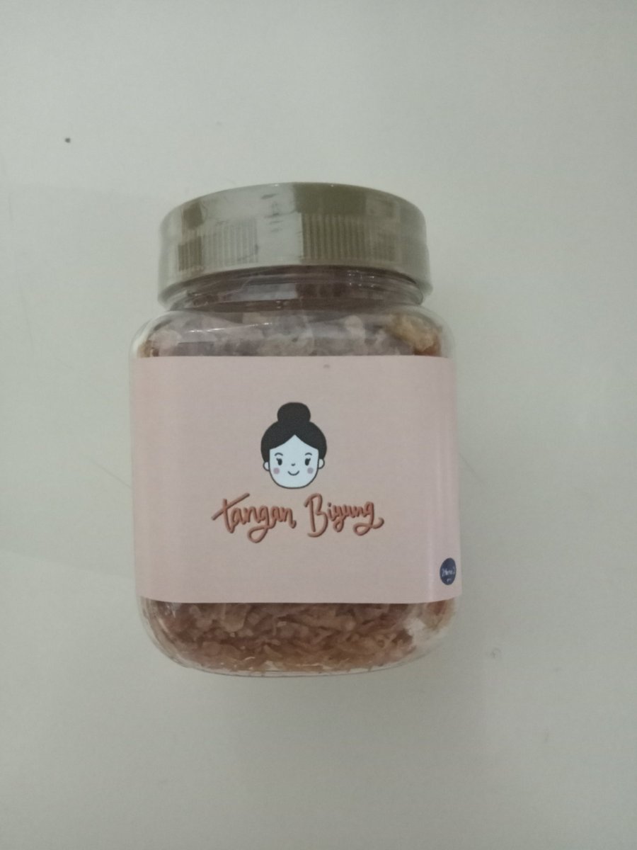 PremiumAngels_2's tweet photo. ─  𝐑𝐄𝐀𝐃𝐘 𝐒𝐓𝐎𝐂𝐊  ─
@2three_5
Bawang Goreng Original Tangan Biyung 👵🏻
◾ Original
◾ Bawang Merah Brebes Pilihan
◾ Tanpa Pewarna
◾ Tanpa Pengawet
◾ Tanpa Msg
◾ Tanpa Campuran Tepung

📌 Price: Rp. 20.000
📌 1 Toples : 60gr
#bawanggoreng #bagor #original #renyah https://t.co/ENYBDksu2b