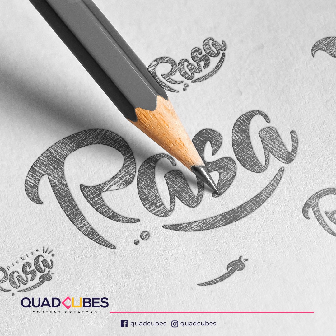 QuadCubes's tweet photo. we were assigned to create the logo for "RASA", a logo to represent its values and attributes in the market, and public. RASA is a  food product brand, so we have selected the colours accordingly. 
#logodesign #branding #quadcubes https://t.co/KBDXWsMJ19