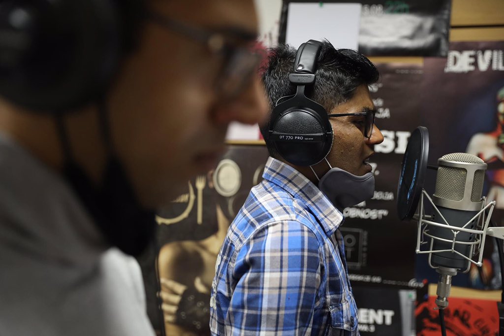 donatellabradic's tweet image. Amazing experience for everyone involved in this creative project. Proud of @UNmigration as well as our great partner @Pixel. Youth from Algeria, Morocco, Iraq involved in sound production, acting, creative film production etc. #learningisliving @IOM_ROVienna @PeterAuweraert