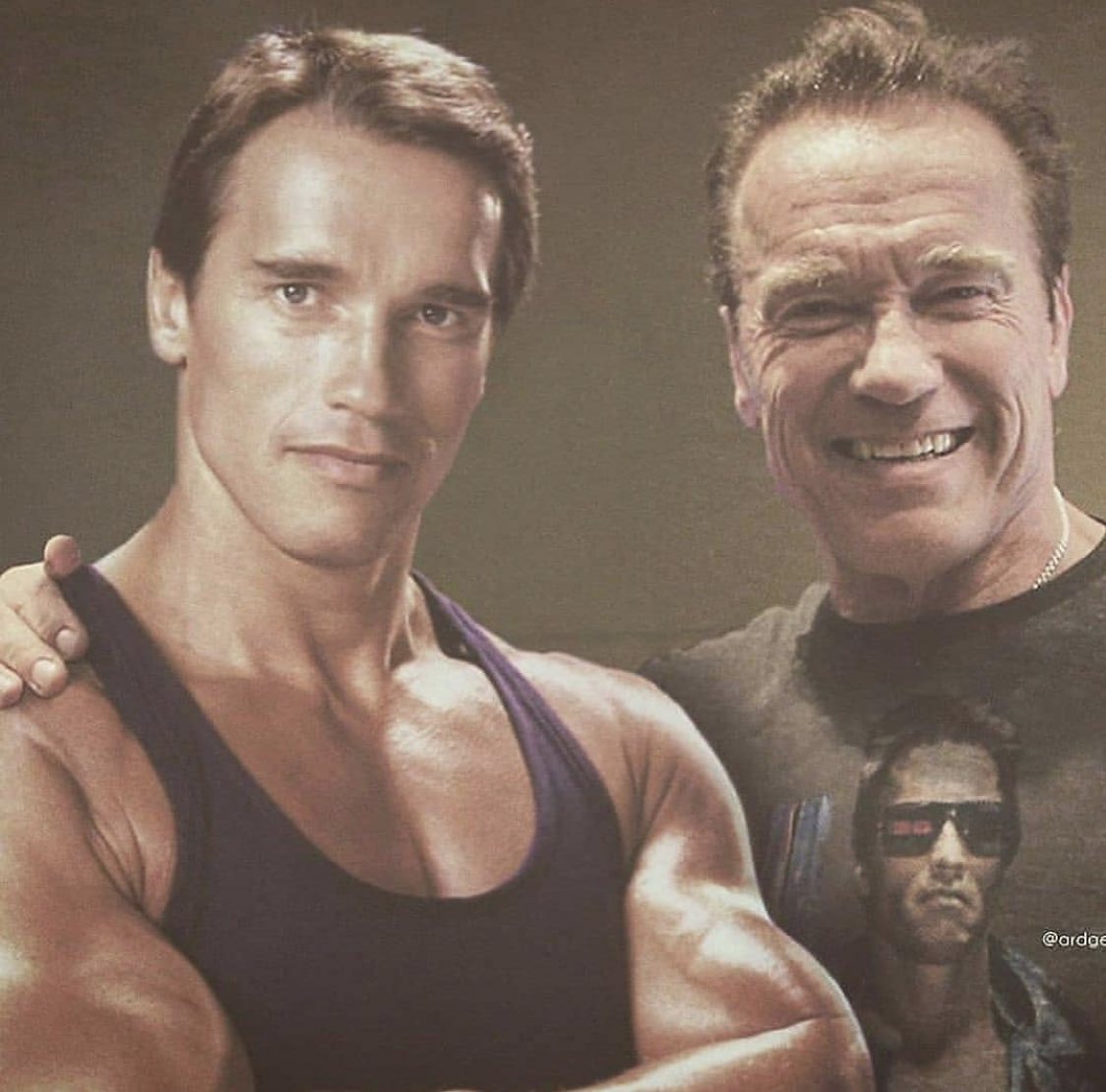 Actors and their younger selves