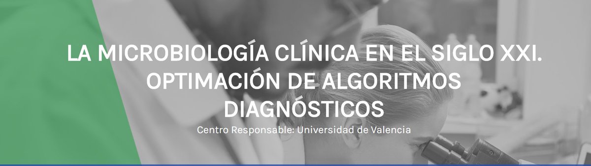SEIMC_'s tweet photo. 1er Máster propio: La Microbiología Clínica en el Siglo XXI. Optimación de Algoritmos Diagnósticos, 👥Plazas (70), 🎖️Créditos (80 ECTS)
https://t.co/rieEC4Ib8K https://t.co/uSJlncHqtA