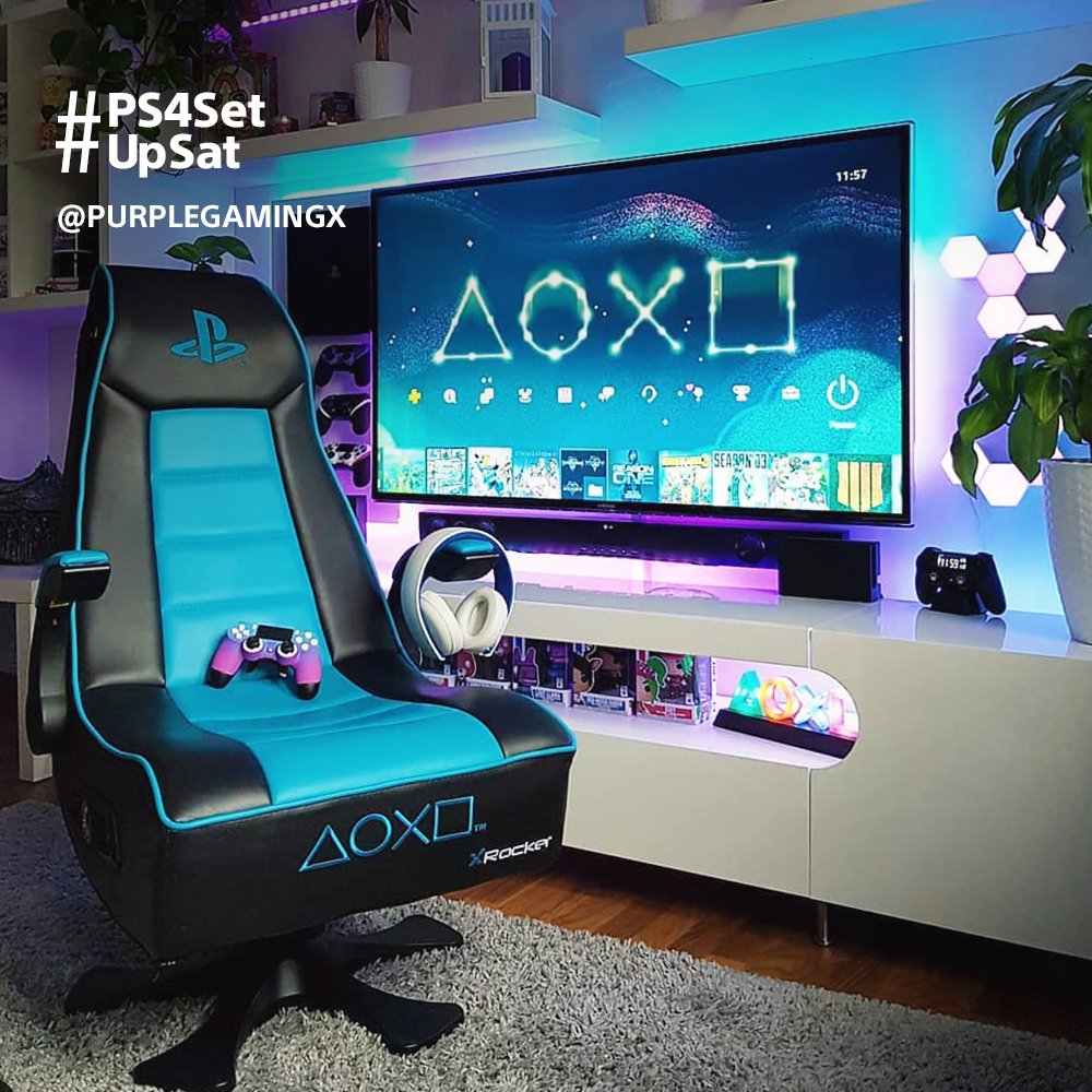 PlayStation Asia on X: It's hard to play your best if you're not  comfortable — that's why purplegamingx gaming corner is all set up for  maximum comfort and performance. Share with us