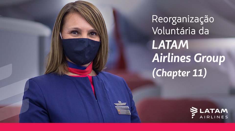 LATAM_BRA's tweet photo. Se você acredita que tem um crédito contra a LATAM, você tem até 18 de dezembro de 2020 para apresentar uma reivindicação no processo de Chapter 11. https://t.co/nmO1hyiGvp https://t.co/qnCCzhG6WK
