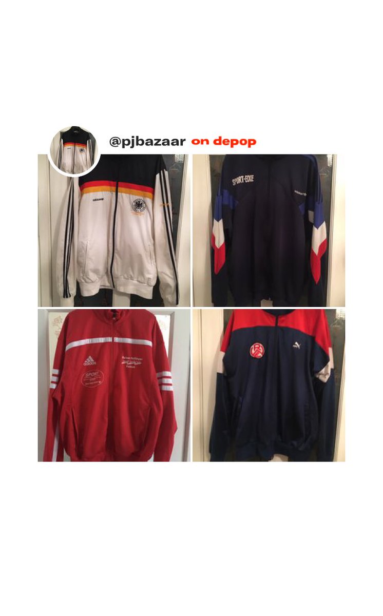 BazaarPj's tweet photo. Check out my depop shop for vintage sportswear! https://t.co/XZ9FJkQRHf
