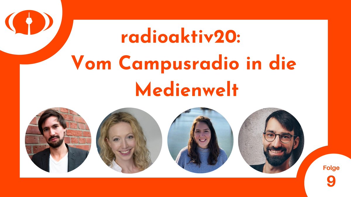 radioaktiv's tweet photo. Was machen ehem. radioaktiv-Moderator*innen seit ihrem Ausscheiden, wie erinnern sie sich an ihre Zeit beim Campusradio und welche Tipps haben sie für angehende Journalist*innen?

Diese Fragen haben wir an @Dario_Nassal, @ameisoll, @plyymchen und @podcrastinieren gestellt.

👇👇 https://t.co/HEXndS3hs1