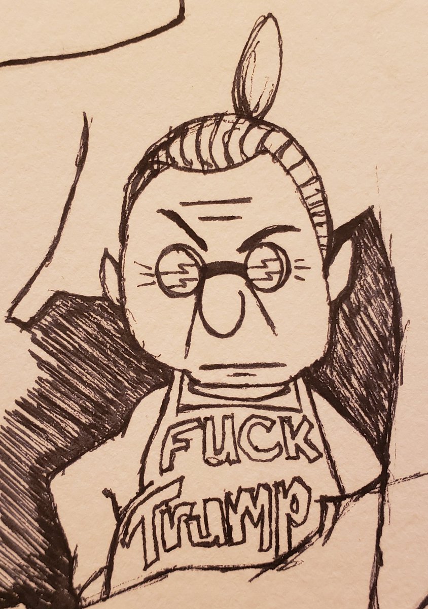 Deadling3's tweet photo. Been watching a lot of anime and not drawing like I should be. So I paused the show and sketched a quick Pinako.
#fanart #FullmetalAlchemist #pinako #ArtistOnTwitter #political https://t.co/jDN4IJv3zF