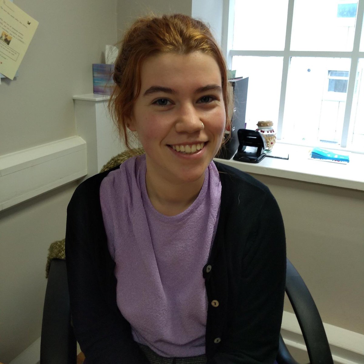 WeAreBevan's tweet photo. We are lucky to have welcomed a very special edition to our #OT team on #OTweek2020! Meet Nina, our #OTassistant who is part of our #Leeds street health team. Nina chose OT because she wants to work with people to help them achieve their goals & do the things they enjoy #ChooseOT https://t.co/S3mplwIKO1