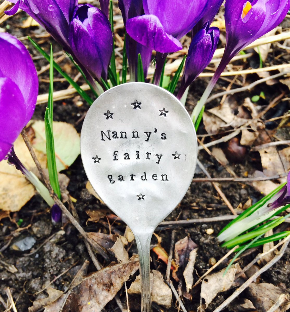 This is such a lovely gift idea, the text can be personalised. Made with upcycled Vintage spoons by <a href="/vintagecandy2u/">Vintage Candy</a> buff.ly/3eyrPeS #tbch #gifts