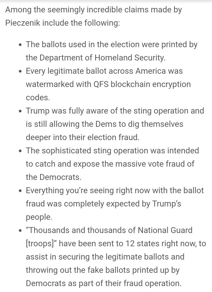 BREAKING: Intelligence expert Steve Pieczenik claims 2020 election was a “sophisticated sting operation” that has trapped the Democrats in the most massive criminal election fraud in history… details https://www.distributednews.com/472272.html 