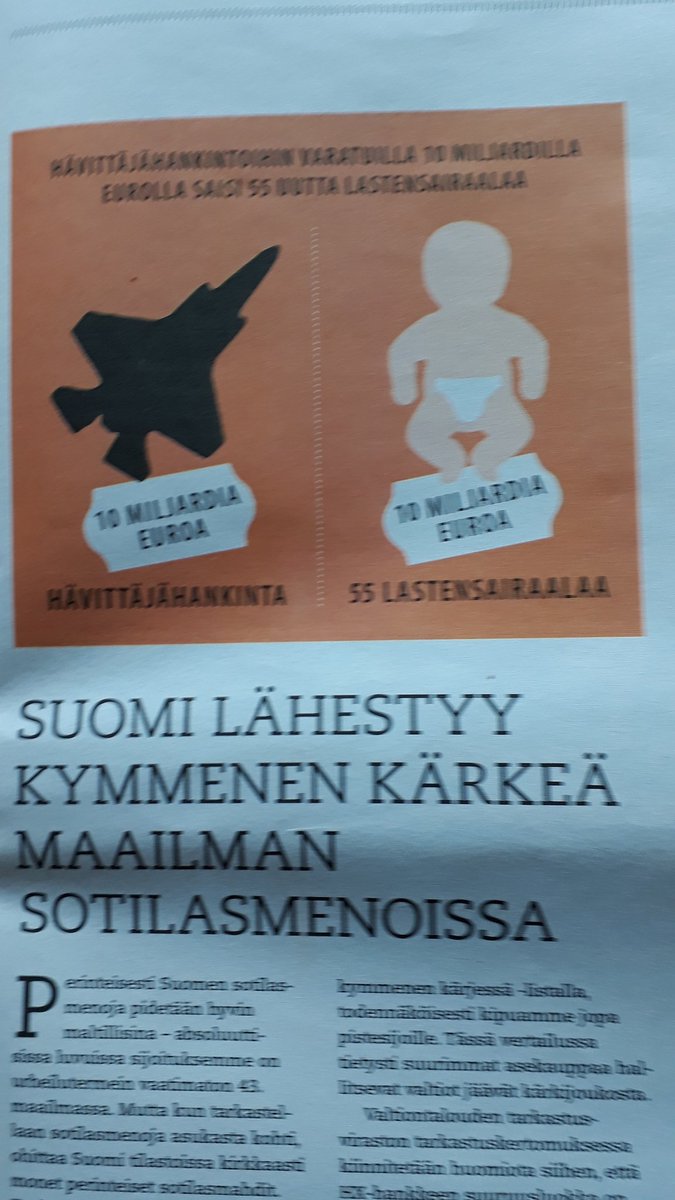 IRemeksela's tweet photo. Tätäkö haluamme? Ketä vastaan hyökätään ja ketä puolustetaan? Kuva Rauhan puolesta 5/20. #rauha #hävittäjät #heikoimpienpuolella #lapset #sote #vanhukset #työttömmät #vammaiset #kansaeitahdo #eiaseita https://t.co/IJ1PIzs2t1