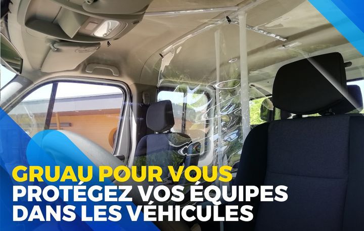 GroupeGruau's tweet photo. En avril nous lancions #ProtectMan, une cloison souple, transparente, facile à installer dans tous vos Véhicules Utilitaires pour préserver la santé de vos collaborateurs
Une solution recommandée par l'@OPPBTP
👉https://t.co/2wuUqTyk4Y
#prenezsoindevous #mobilite #gruaupourvous https://t.co/CFgiEeOcZc