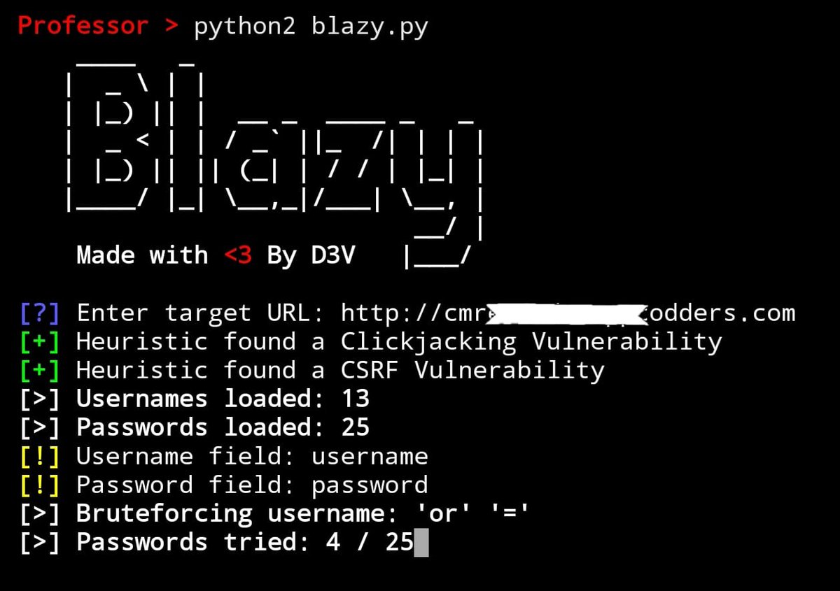 termuxprofessor's tweet photo. Guide For Install &amp; Use Balzy Bruteforce Tool In Termux. Bruteforce Vulnerability Analysis Tool.

Tutorial Link : 🔗https://t.co/qFukzZLkJ6

App Link : 🔗https://t.co/95HoPwj7pb

#termux #termuxprofessor #termuxtrick #termuxtool #termuxhack #termuxscript https://t.co/NGoMBd3Ybm