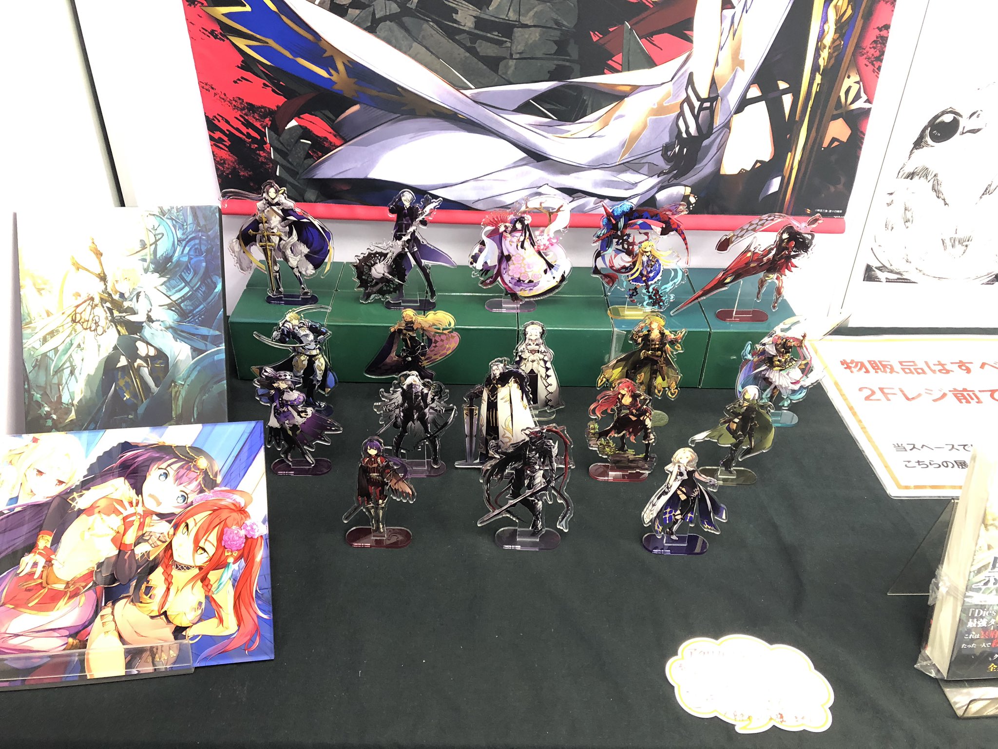 茨月 黒白のアヴェスターのイラスト展なう 日本橋駅の方 めっちゃいいわ 黒白のアヴェスター T Co Ywrc6wgqh4 Twitter