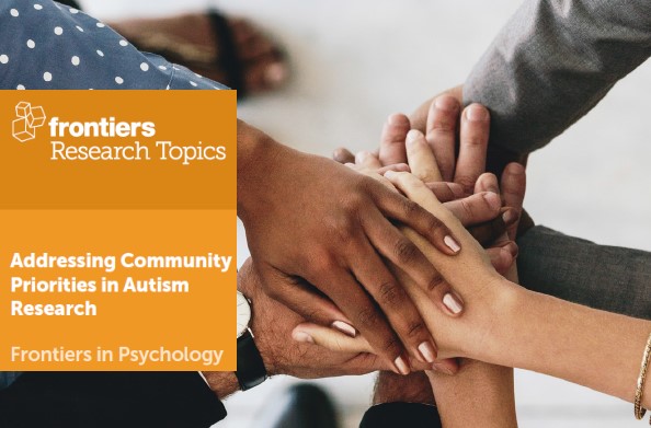 FrontPsychol's tweet photo. Call for papers for #ResearchTopic 
"Addressing Community Priorities in Autism Research" hosted by 
@DrAmyPearson, @cjcrompton, @SedgewickF, @DrAndrewSurtees, @DrCraigGoodall, @SheenaTKD, &amp; Dr Dhanya Pillai.

To submit: https://t.co/MubYuEtG7F

#AutismAcceptance #openaccess https://t.co/bXcBhCl8Bt