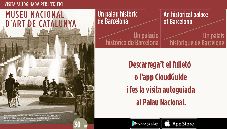 MuseuNac_Cat's tweet photo. Et convidem a fer un recorregut autoguiat gratuït al #PalauNacional. Et pots ajudar del fulletó (descarrega-te'l abans) o amb l'app gratuïta #CloudGuide, disponible per Android (https://t.co/oiv7vlL04r) i iOS (https://t.co/YiObvHiQ54).
+info: https://t.co/XJPed1eavd https://t.co/DfTtz0TevY