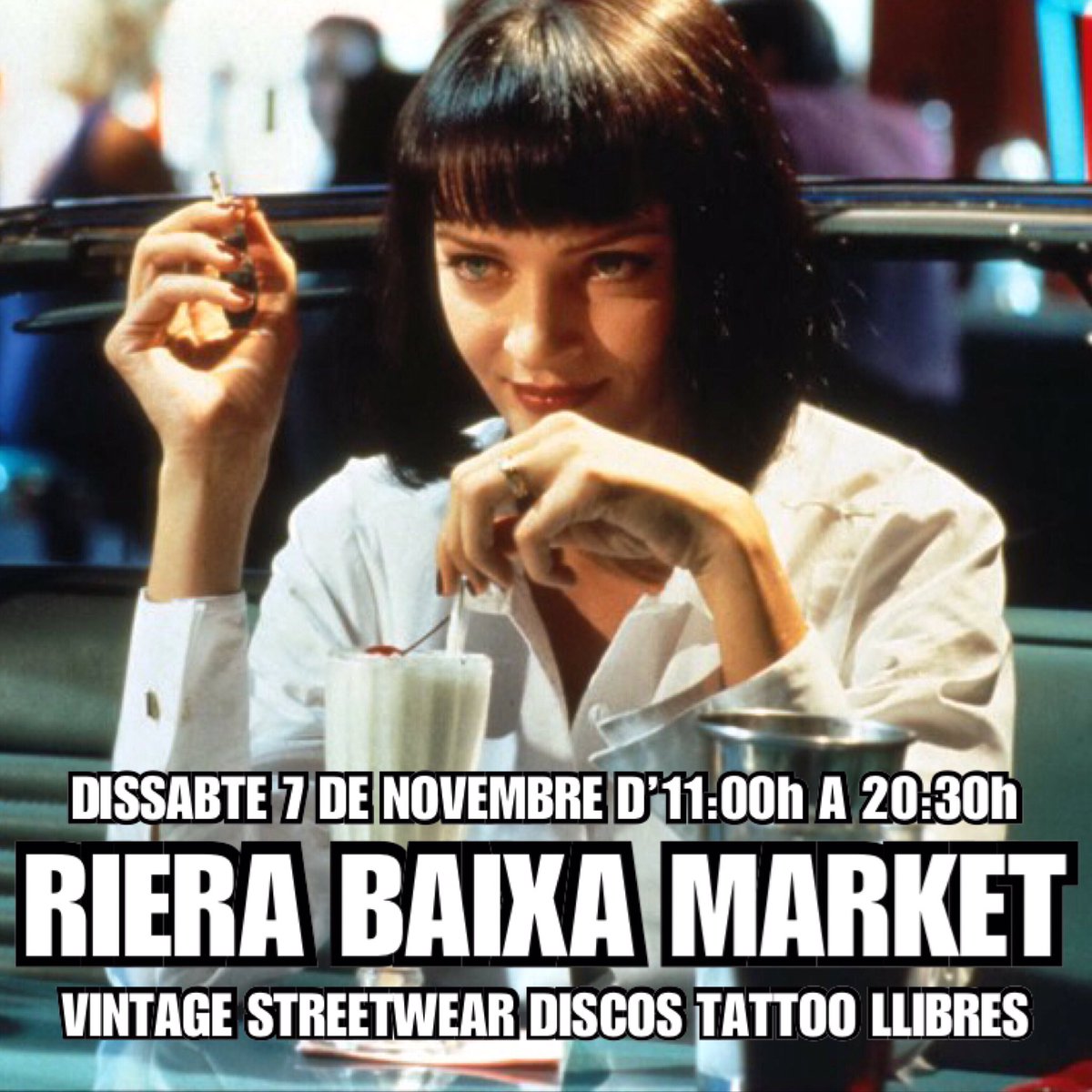 AccioRieraBaixa's tweet photo. RIERA BAIXA MARKET💛💚💙❤️

🤗Dissabte, els petits comerços de Riera Baixa sortim al carrer! Amb una selecció de vintage, streetwear, discos, tattoo, llibres... i molt més!

🤝El petit comerç forma part de la singularitat del teu barri i és bàsic pel seu teixit social. Cuida’l! https://t.co/bpp87BF4D6