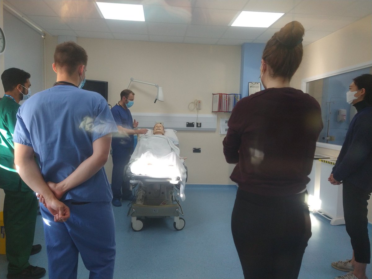 Sim_ALS's tweet photo. Socially distanced #Simulation session for #FoundationDoctors in #NDDH .
@SWSimNetwork
#simulationrocks
#SimulationFellow https://t.co/XP8QZTTc7g