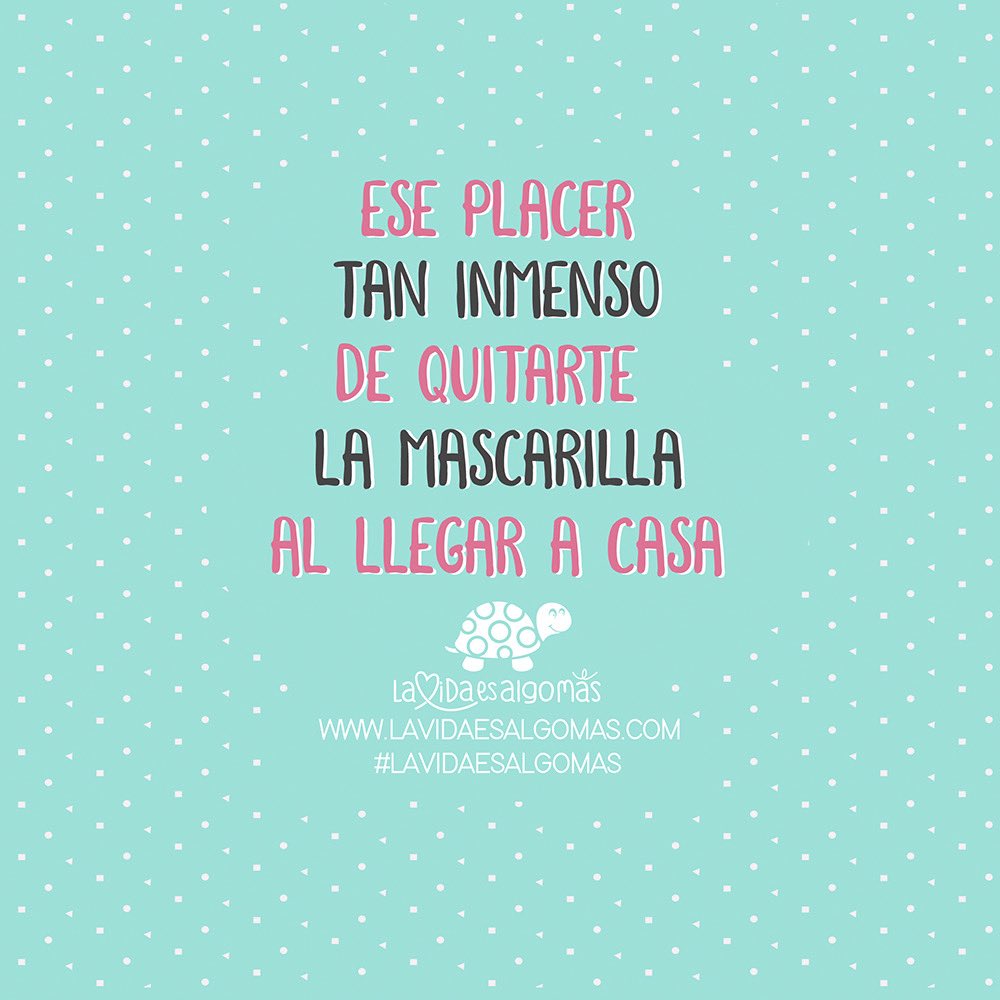 lavidaesalgomas's tweet photo. ¿Es el nuevo “quitarse el sujetador” o lo supera? 😂
o... “descalzarse” al llegar a casa ...
#placeresentiemposdepandemia #unpocodehumor #quitarselamascarillaalllegaracasa #mascarillas #usalamascarilla #pontelamascarilla #lavidaesalgomasshop #lavidaesalgomas https://t.co/kBI7Ll0JdY