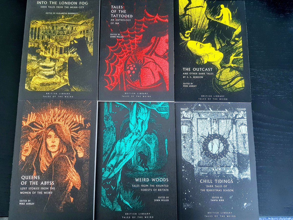 Got my 3 for 2s from @BL_Shop. They look gorgeous, and I can't wait for Christmas to have some time to dig into them! @BL_Publishing #talesoftheweird