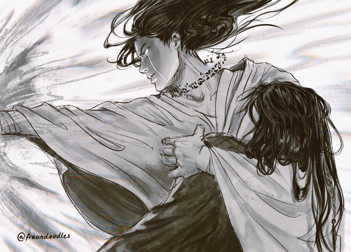 fraundoodles's tweet photo. God of wrath
-
Highkey living for dark hualian. Ngl I want to see Xie Lian turn his back on the world and burn it down.

#天官赐福 #천관사복 #TGCF https://t.co/u1VWj81A7s