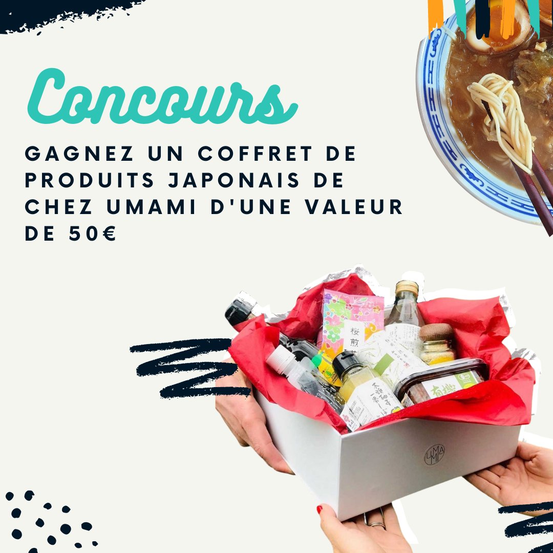 FaimDeVoyages's tweet photo. [🎁 CONCOURS pour les #gourmands  🎁]  Sur notre compte Instagram @faimdevoyages on vous propose de gagner un coffret de produits japonais avec Umami (une épicerie 100% japonaise). Pour y participer c'est https://t.co/L2GCkcl4TW #recette #cuisine #recettejaponaise https://t.co/00X8od9i71