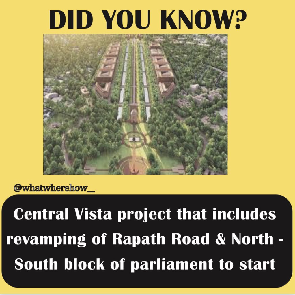 whatwherehow__'s tweet photo. Wonderful project !!!

Follow @whatwherehow__ 

#breaking #news #newspage #fact #facts #what #where #how #post #posteveryday #whatwherehow #support #like #central #vista #parliament #project #notth #south #delhi #bjp #modi #rajpath #road https://t.co/UD3lBTw7ek