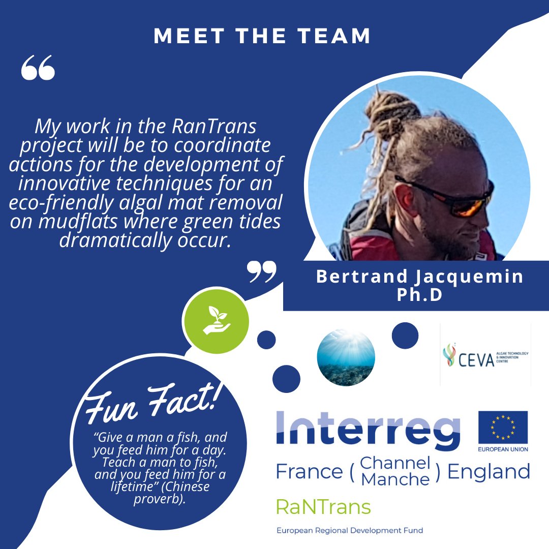 ProjectRaNTrans's tweet photo. @ProjectRaNTrans team. @BdJacquemin is a researcher based at @Algues_Ceva #thisisascientist #meetascientist https://t.co/Yjh5jhZ0DM