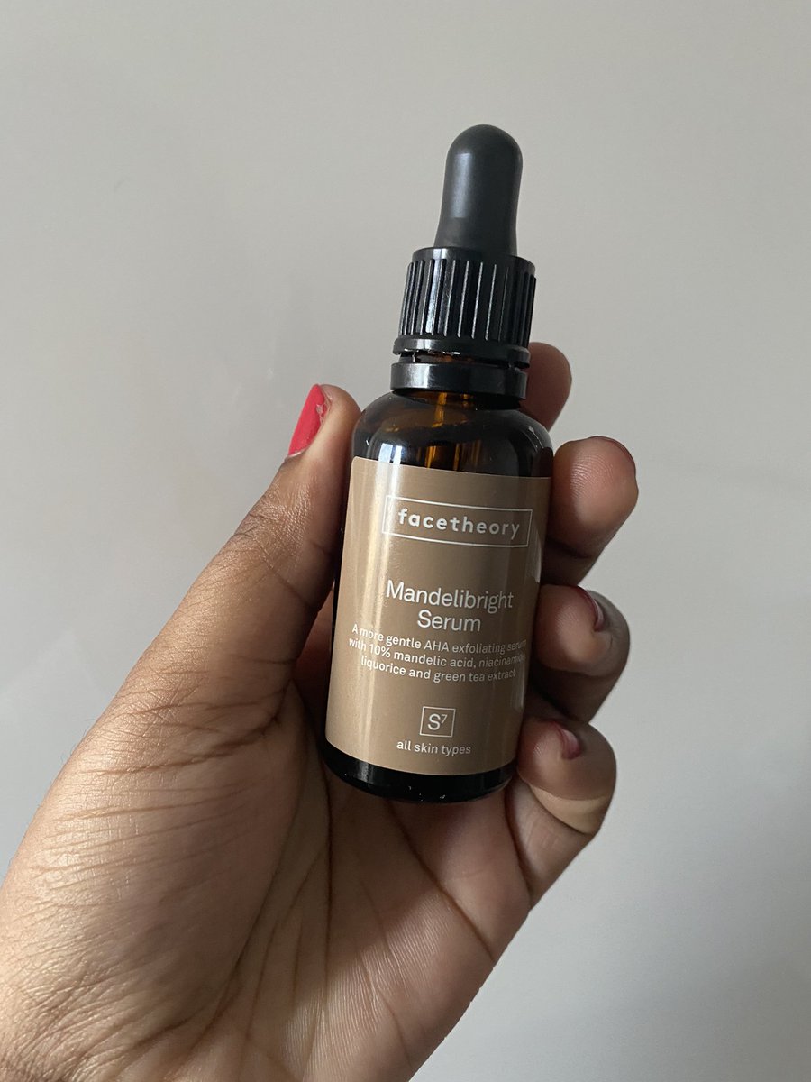 5.I use the CeraVe SA Smoothing Cream /p50w solution/ mandelibright / heroine to exfoliate (I do this in the morning)