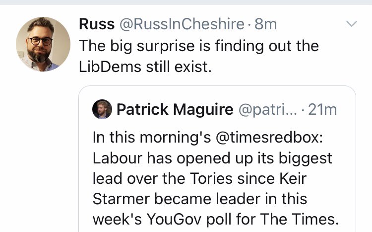 saturngirl's tweet photo. This is why we need #PR. Experienced intelligent commentators feel free to take a pop at @libdems. In the meantime Labour have no hope of winning without PR either. @MakeVotesMatter https://t.co/J6fh8mhBqZ